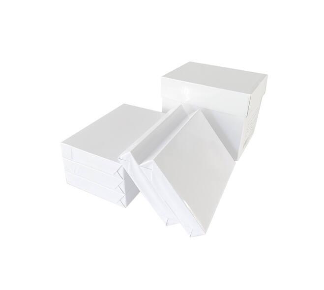 [404300] White copy A4 papier 75 grams kopieerpapier doos 5 pak/2500 vel
