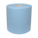 Midi poetspapier Cellulose blauw 2 laags verlijmd 150 m x 20 cm - 6 rol p/pak