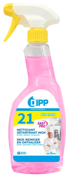 [DIPP2195] Dipp 21 spray Inox Reiniger en Ontkalker 500 ml