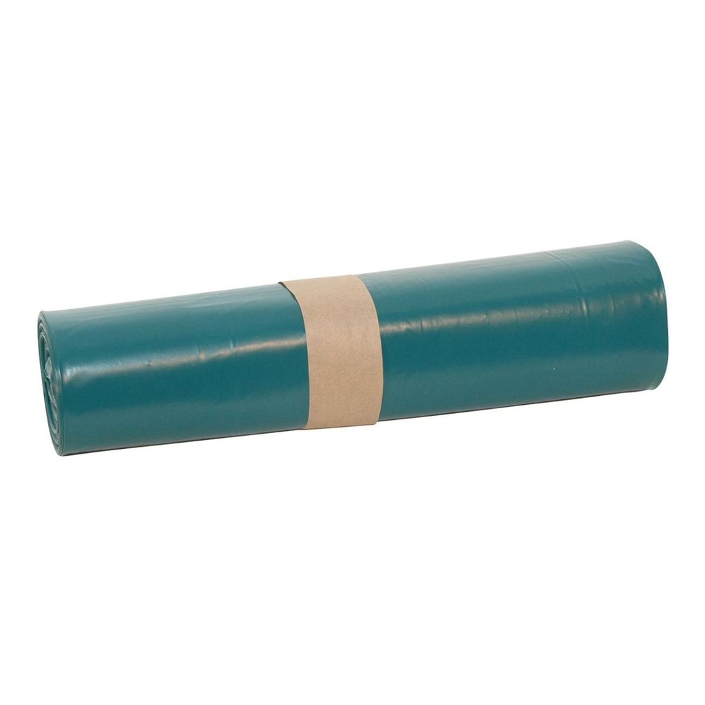 [456003] Afvalzak Jumbo LDPE 65/20x125 cm T70 blauw 230 liter 10 rol a 10 zakken p/ds