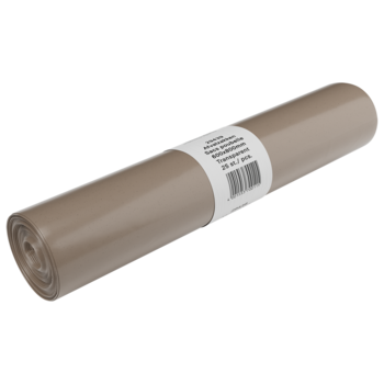[P138] Afvalzak LDPE 60x80 cm 35 µm transparant 80 liter 250 st./ds