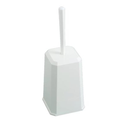 [438901] Toiletborstelhouder kunststof wit