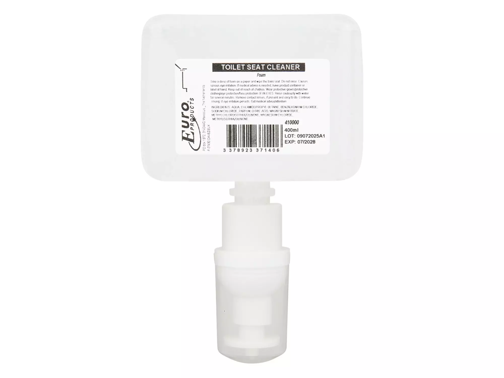 Toilet seat cleaner foam - 6 x 400 ml