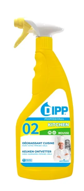 [DIPP0287] Dipp 02 Keuken Ontvetter Vastzittend Vet Mousse Easy Pro 750 ml Spray