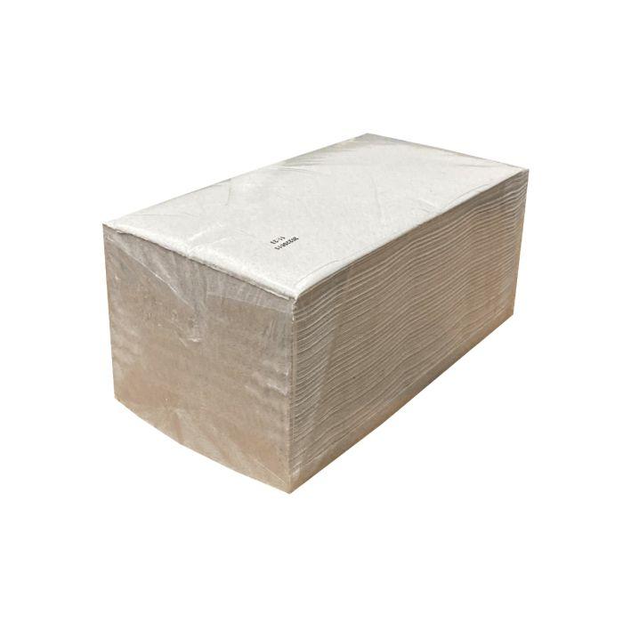 [209450] Handdoekpapier Z-fold Recycled Naturel 2 laags 22x22,5 cm - 5000 stuks