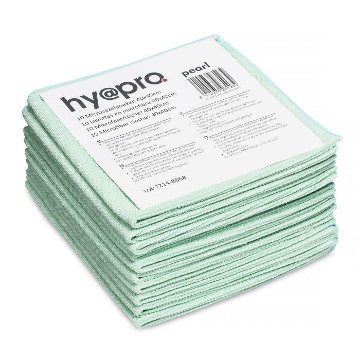 [497741] Microvezeldoek Groen 40x40 cm 10 stuks