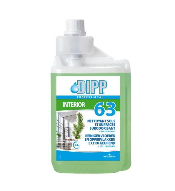 [DIPP6313] Dipp 63 Reiniger vloeren en oppervlakken - extra geurend - Den 1 liter