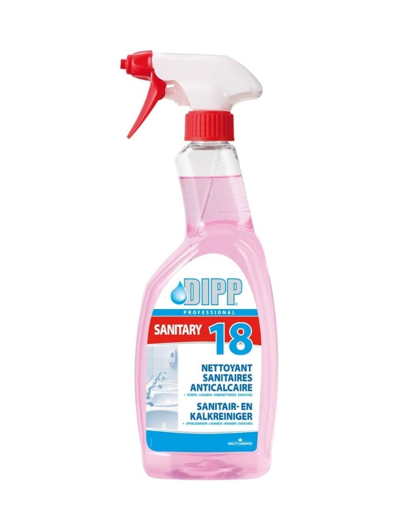 [DIPP1897] Dipp 18 SPRAY Sanitair- en Kalkreiniger 750 ml