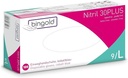 Bingold Nitril 30Plus blauw handschoenen L – doos 10 x 100 (1.000 stuks)