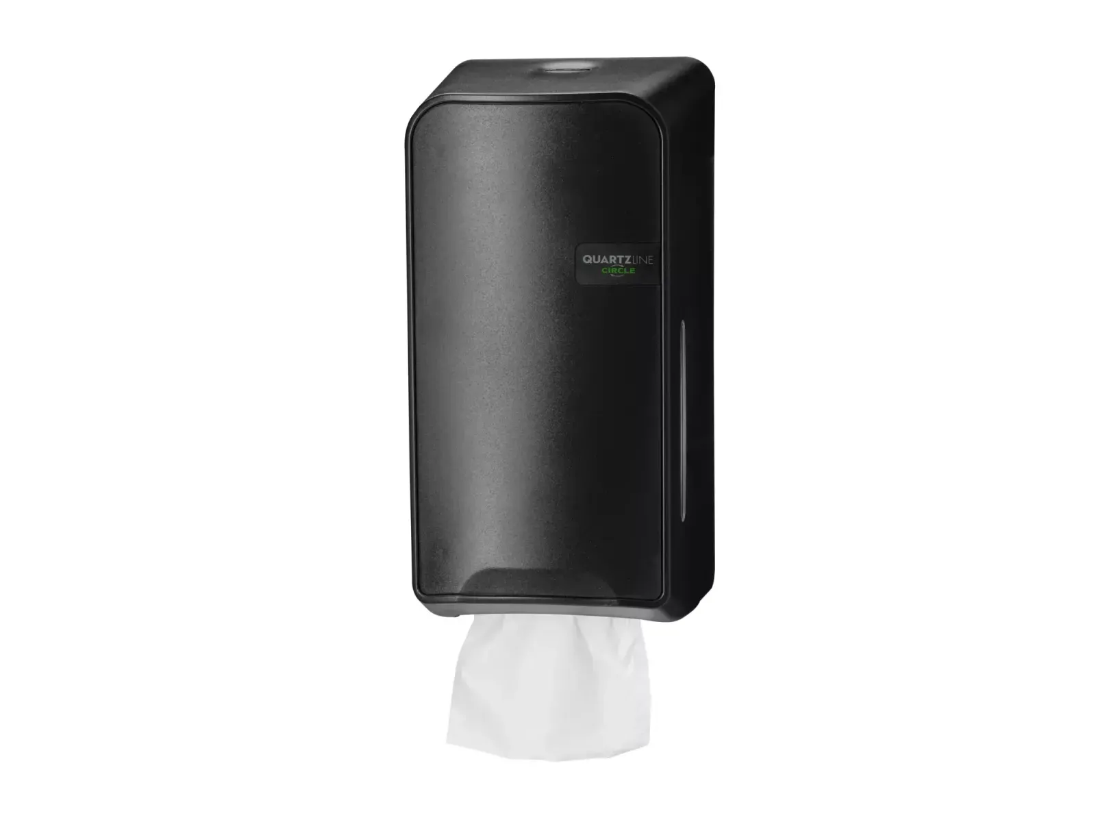 [441056] QuartzLine toiletroldispenser bulkpack - Zwart