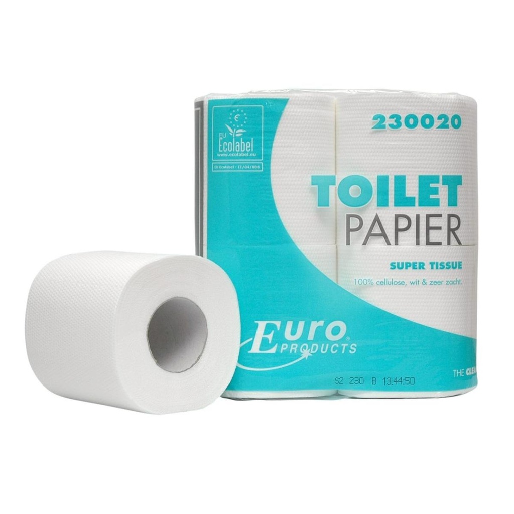 [230020] Toiletpapier cellulose 2 laags 200 vel 48 rollen