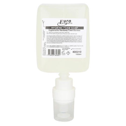 [400310] Euro hygiënische foam soap, Eurobac - 6 x 1000 ml