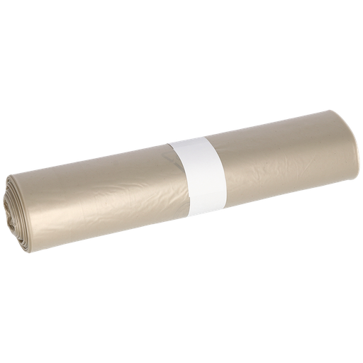 Afvalzak LDPE 65 x 140 + 25 cm transparant T70 10 rol x 10 stuks