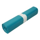 Afvalzak LDPE 70x110 cm T60 blauw 120 liter 10 rol a 25 st./ds
