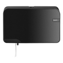 QuartzLine Duo toiletroldispenser Coreless - Black